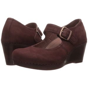 Dansko Sandra Mary Jane Leather Clogs